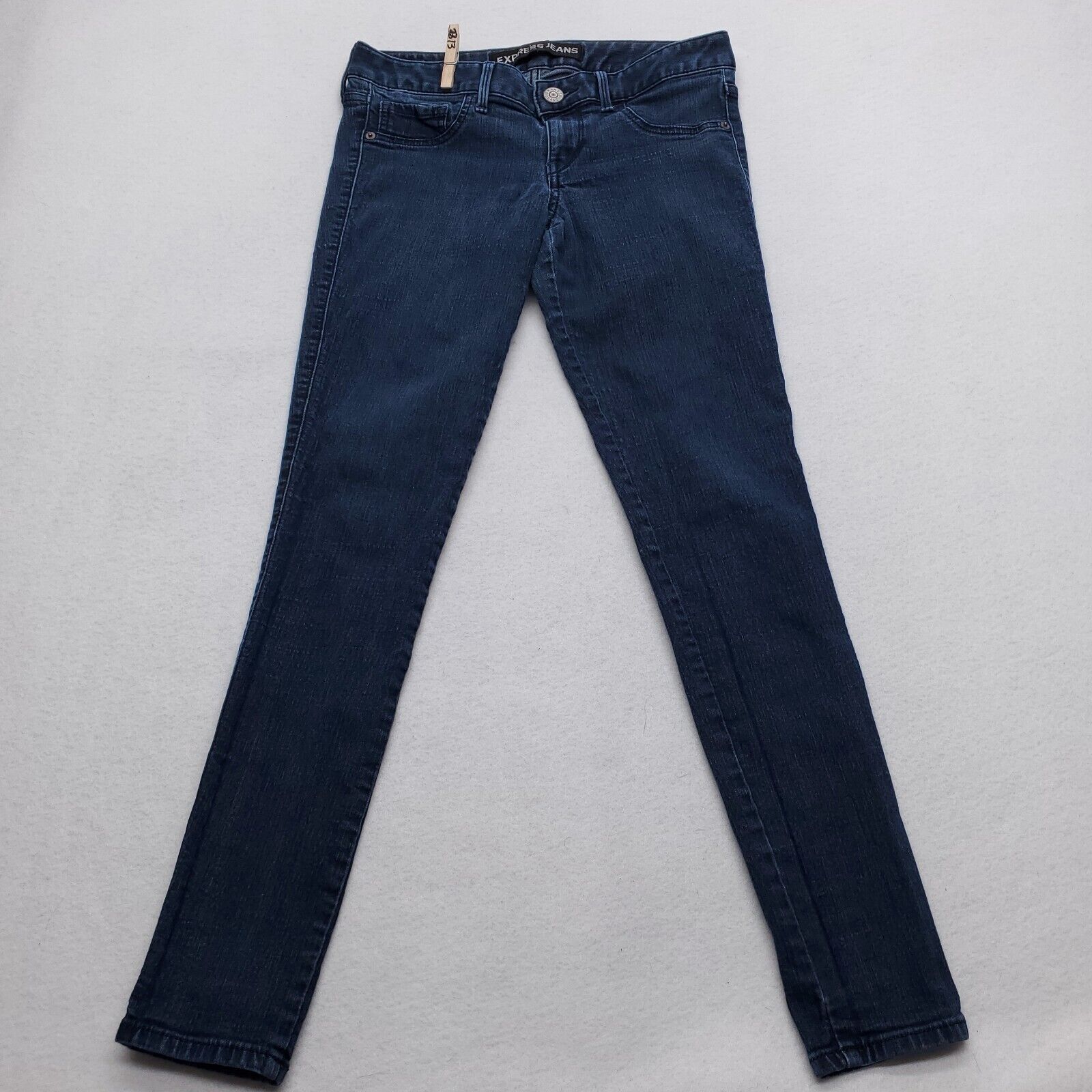 Express Express Legging Low Rise Denim Jeans Womens Size 4R Blue Size 30" / US 8 / IT 44 - 2 Thumbnail