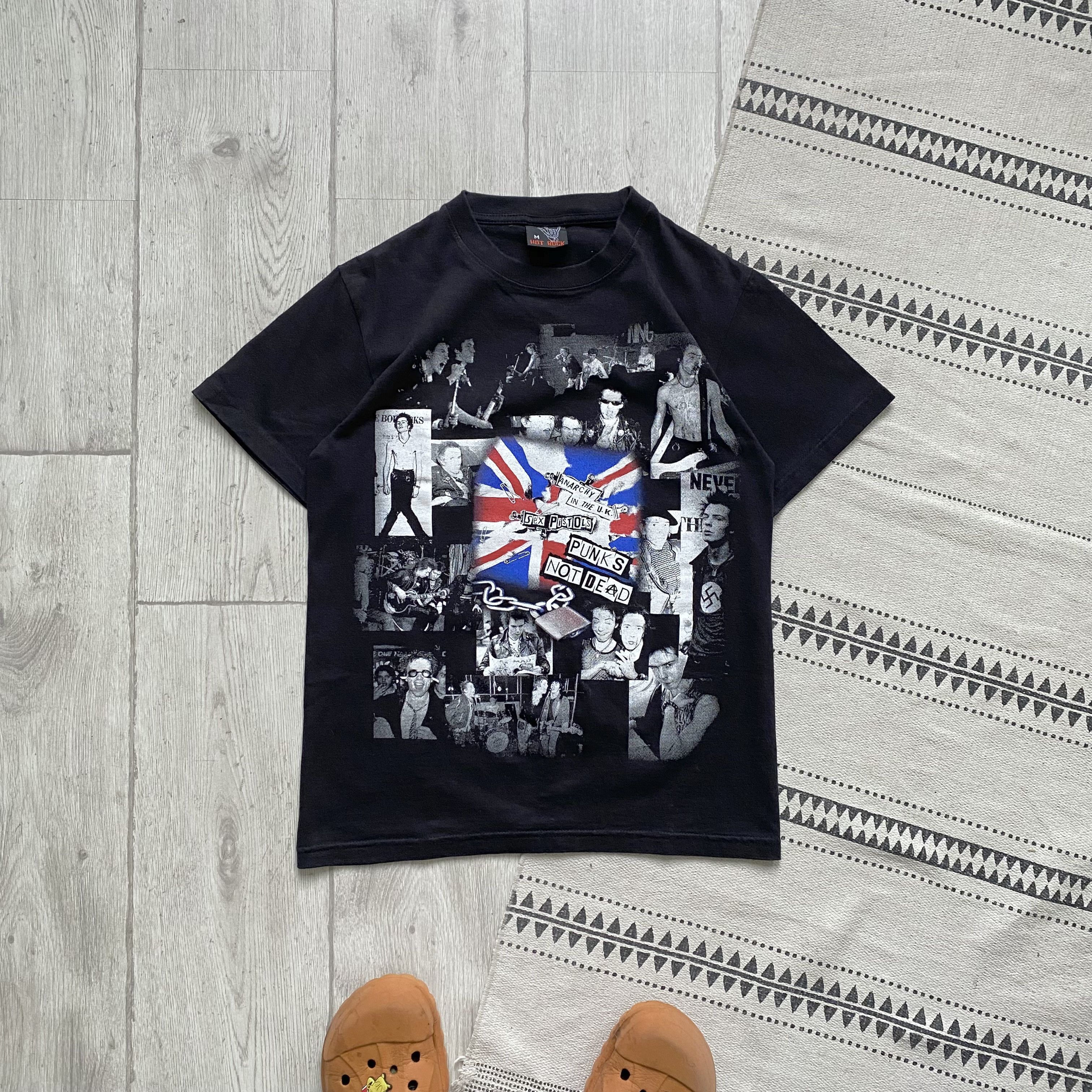 Band Tees Vintage Sex Pistols Band Tee UK Punk Rock Size US XS / EU 42 / 0 - 2 Thumbnail