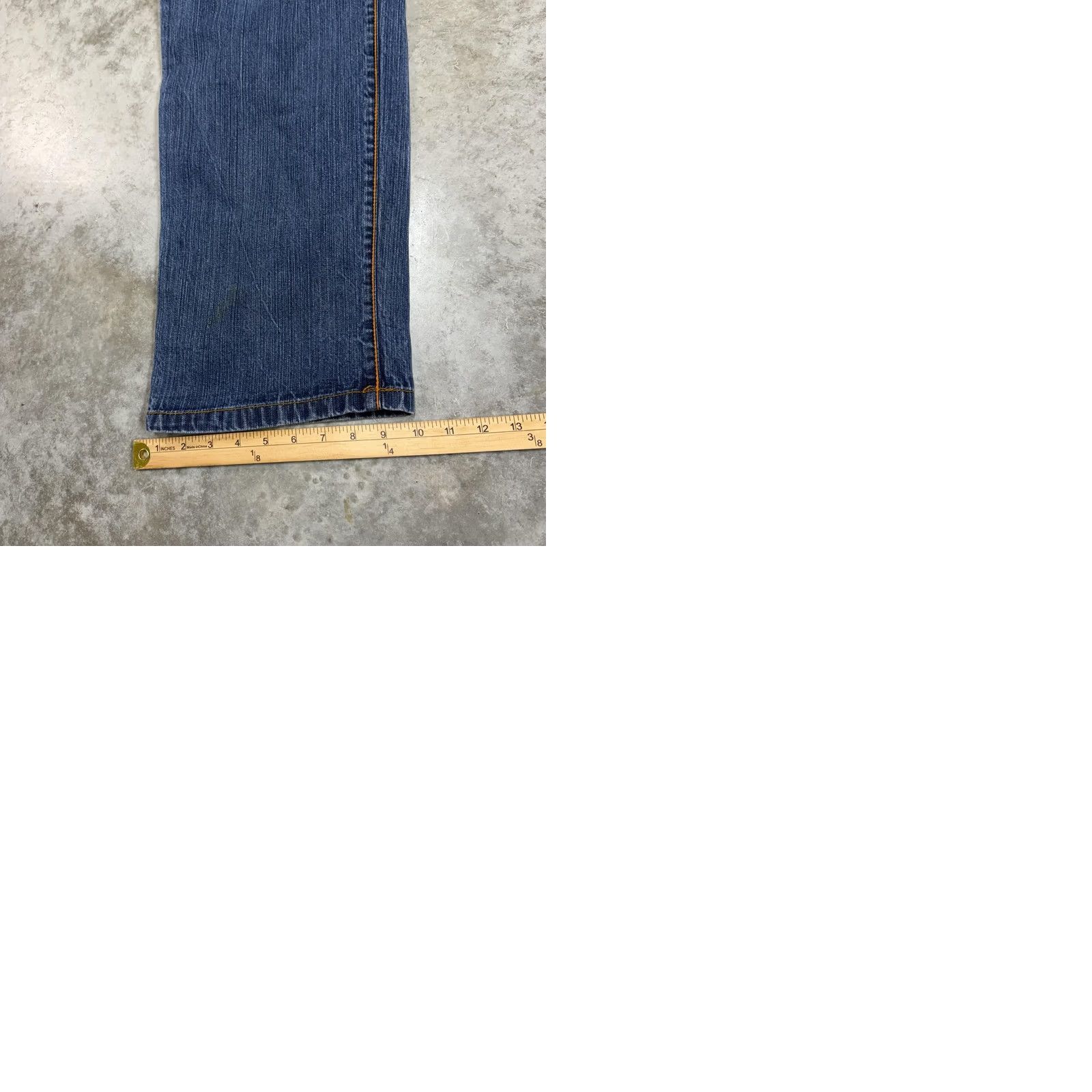 Denime Massive Jeans Mens 38x34 Blue Relaxed Fit Denim Pockets Southwestern Geometric Waist 38 Inseam 34 Classic Straight Vintage? Size US 38 / EU 54 - 9 Thumbnail