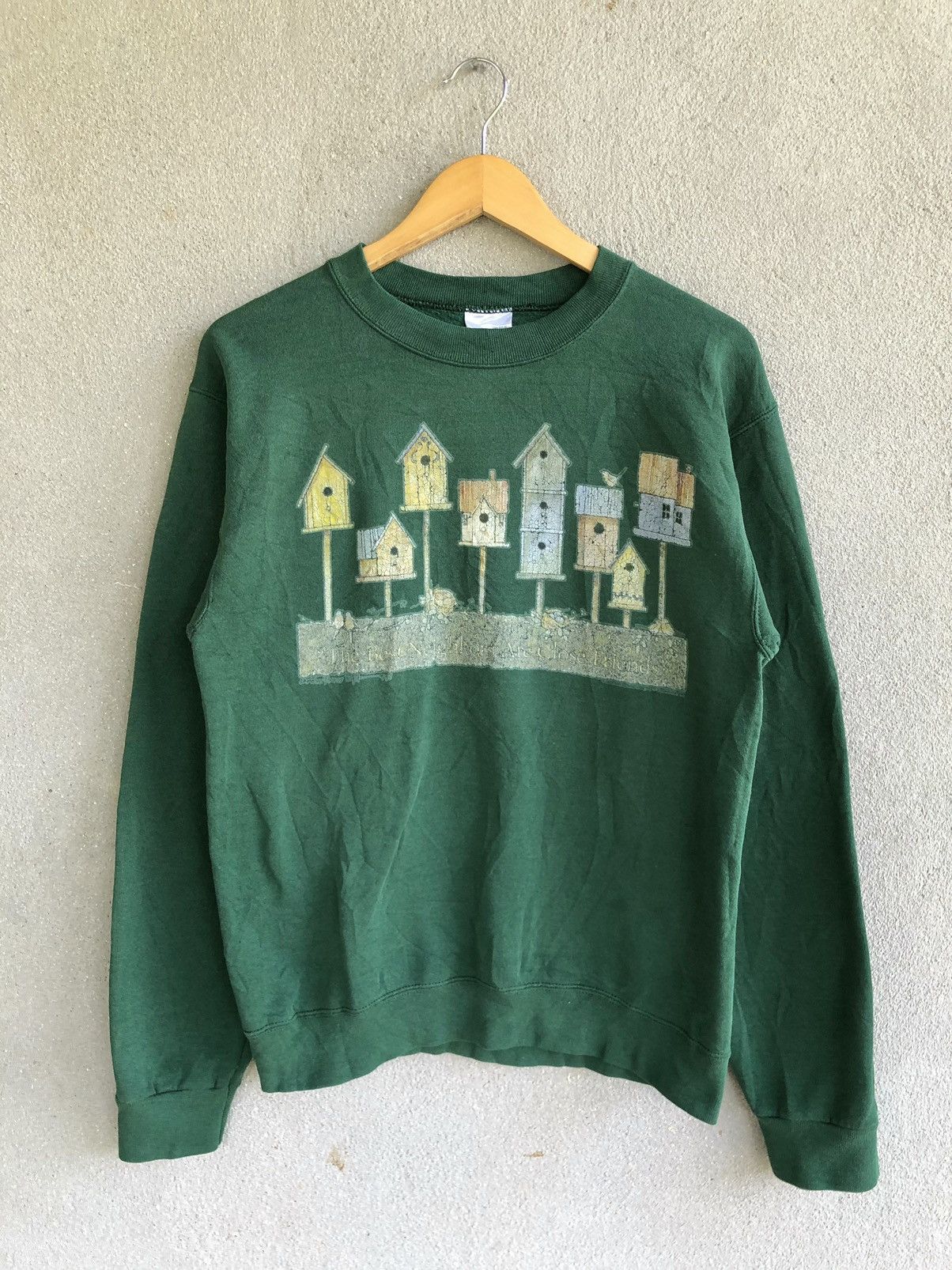 Vintage Vintage 90s Santee the best Neighbors crew neck sweatshirt Size US S / EU 44-46 / 1 - 1 Thumbnail