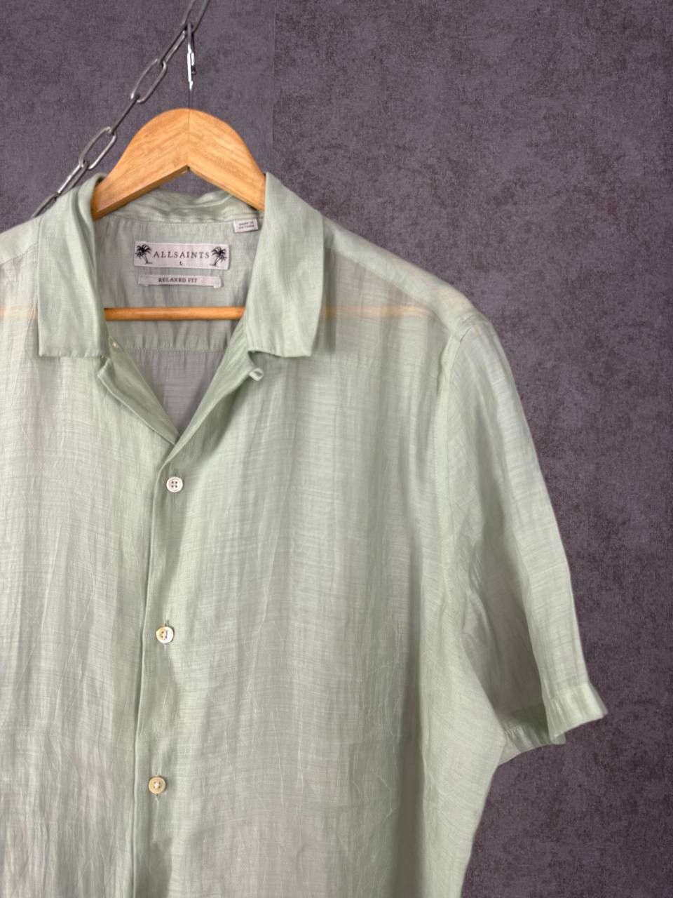 Allsaints Allsaints designer hawaiian relaxed shirt Size US L / EU 52-54 / 3 - 3 Thumbnail
