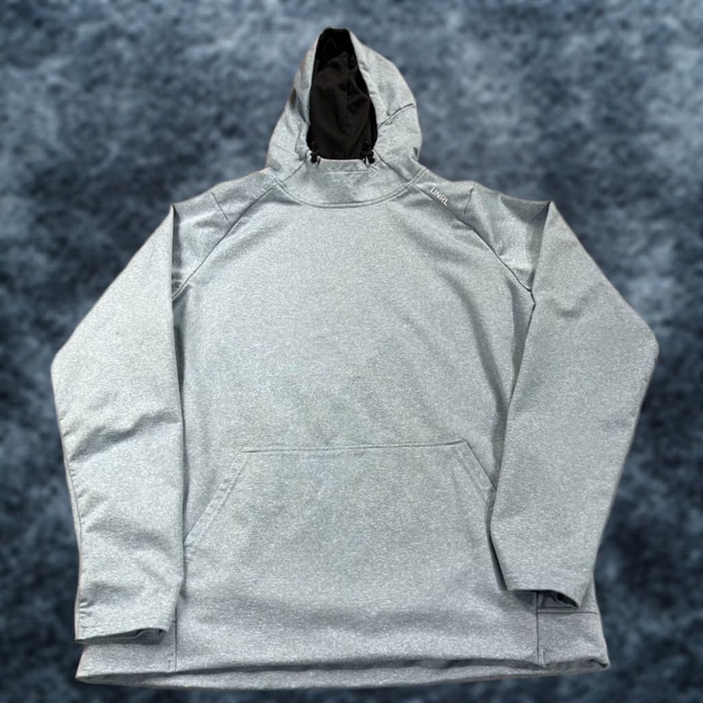 Vintage UNRL Hoodie Mens M Blue Gym Crossover Sweatshirt Workout Training Active Size US M / EU 48-50 / 2 - 1 Thumbnail