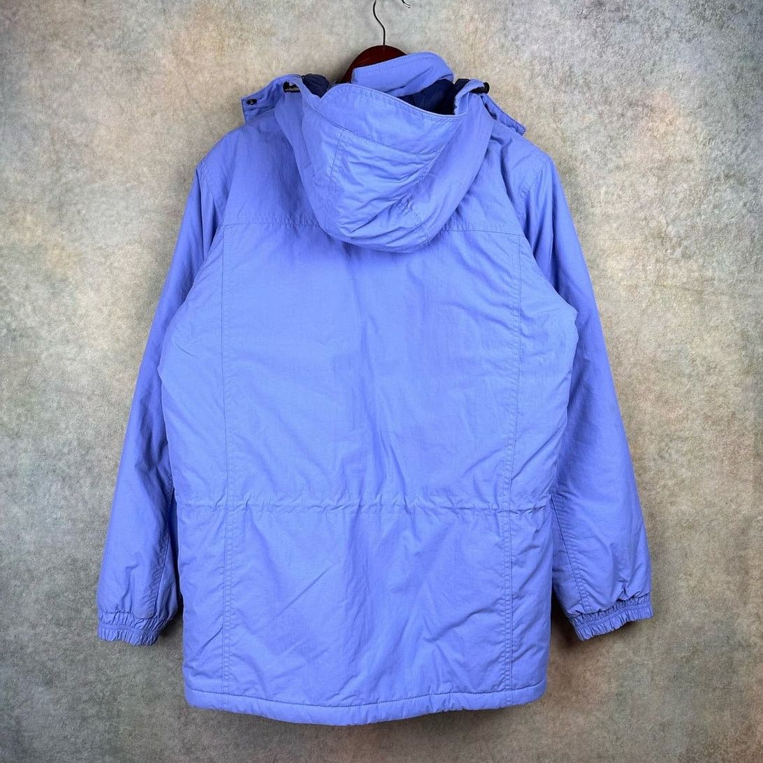 L.L. Bean × Vintage Vintage LL Bean Puffer Jacket Sz M Blue 90s Outdoor Heavy Size M / US 6-8 / IT 42-44 - 3 Thumbnail