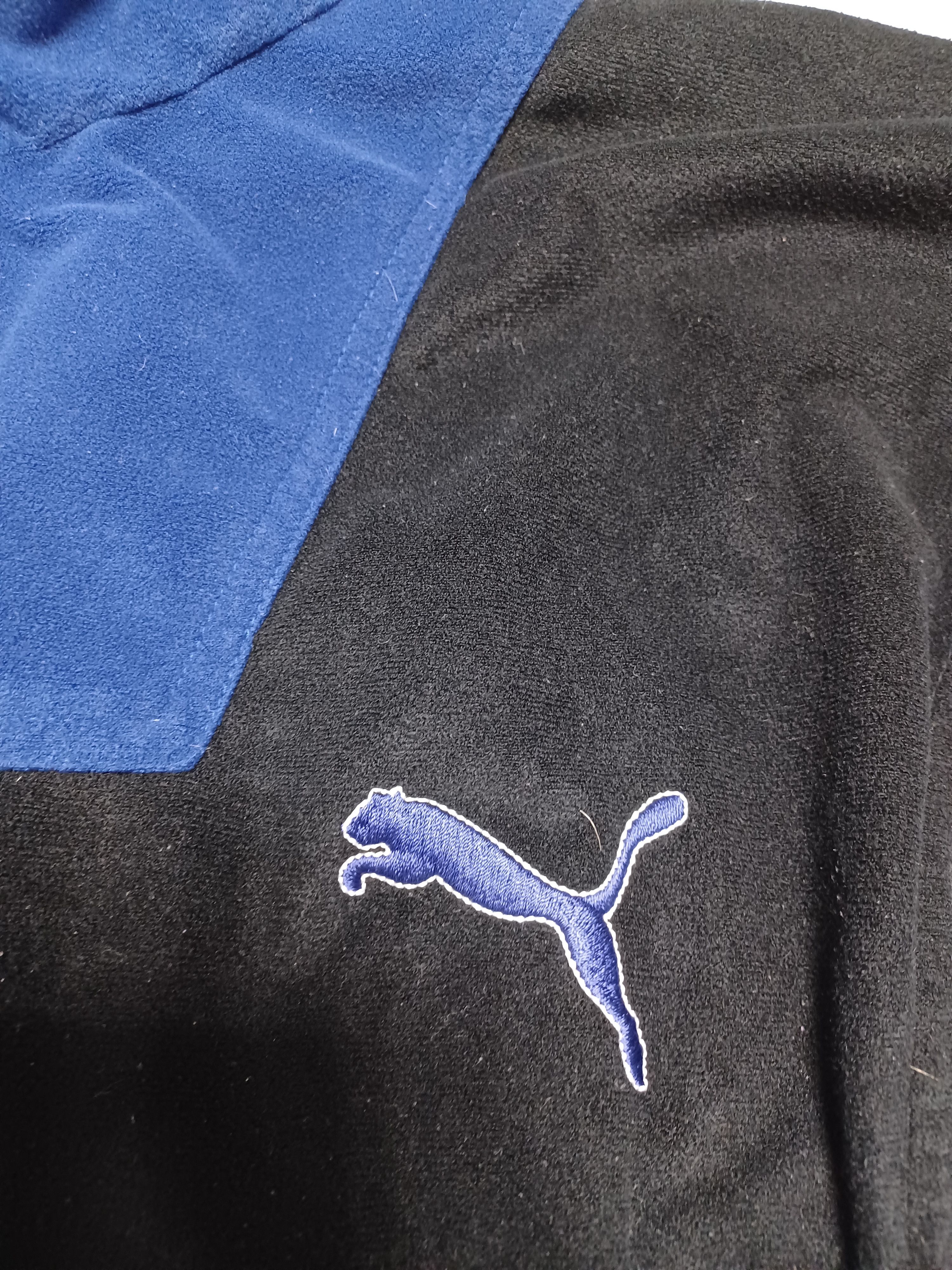 Puma Puma vintage 90s velour tracking jacket Size US XXL / EU 58 / 5 - 5 Thumbnail