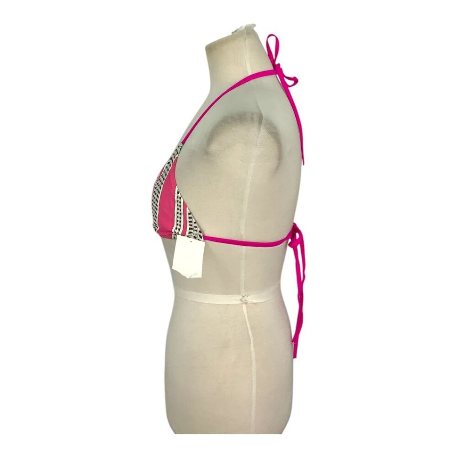 lemlem LemLem Amira Triangle Bikini Top Pink Sz Small NWOT $155 MSP Size S / US 4 / IT 40 - 5 Thumbnail