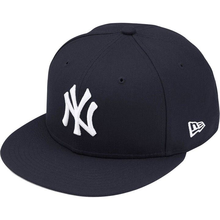 New Era SS26 Supreme New Era Yankees Script Fitted Navy 7 5/8