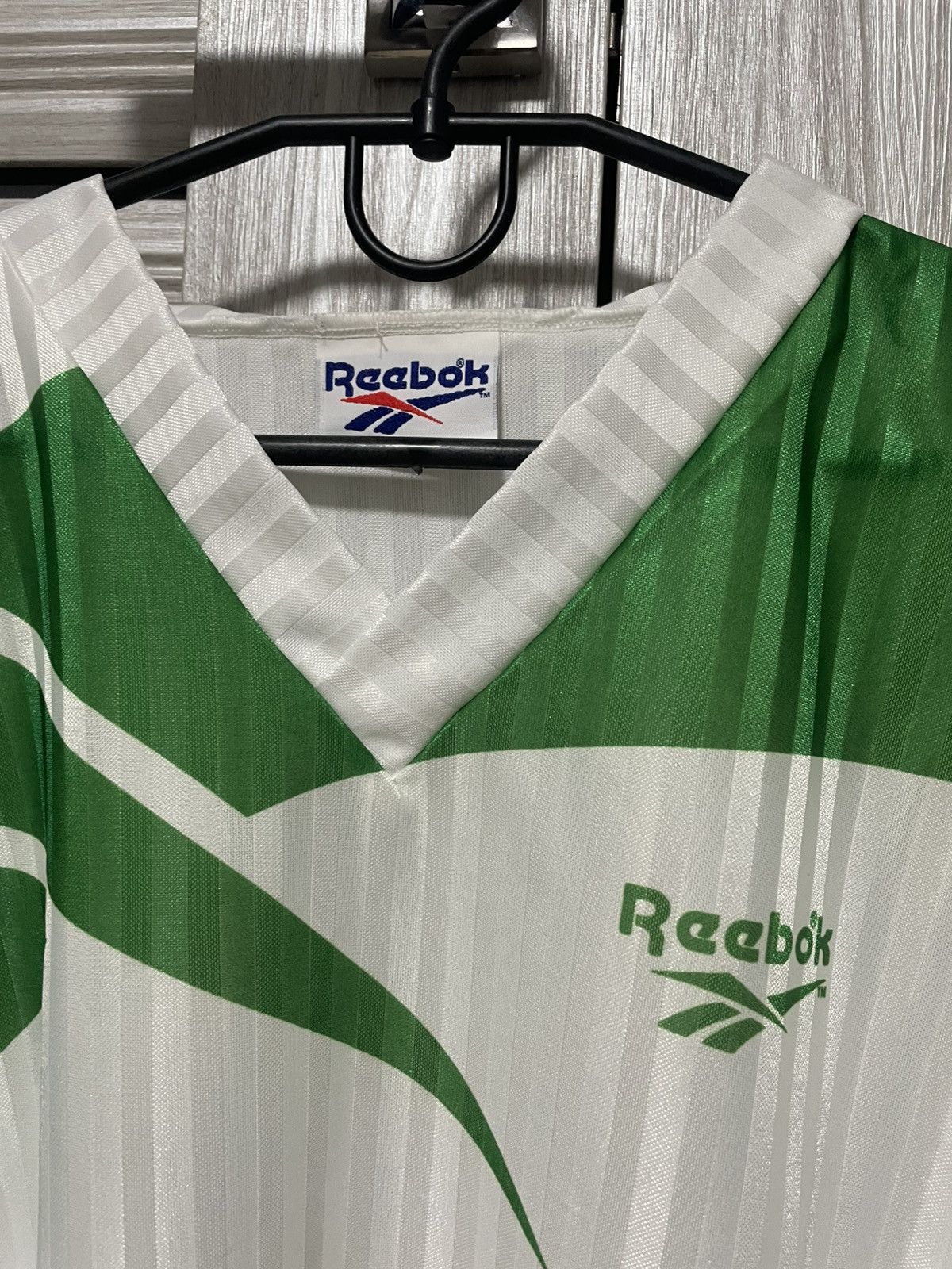 Reebok × Vintage Vintage 90s Reebok Longsleeve Jersey Rare Y2K Streetwear Tee Size US XXL / EU 58 / 5 - 8 Thumbnail