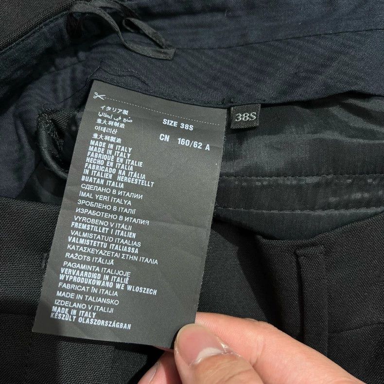 Prada Prada Black wool suit trousers 2504-Nextarrow Size 25" / US 0 / IT 36 - 7 Thumbnail