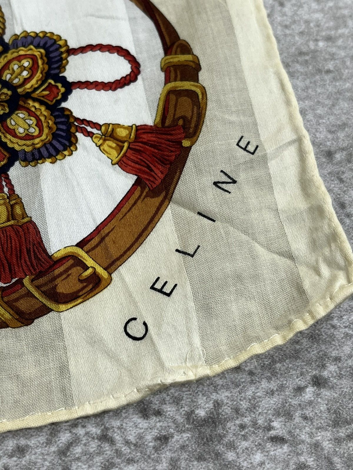 Celine Vintage Celine Handkerchief / Bandana / Neckerchief Size ONE SIZE - 6 Thumbnail