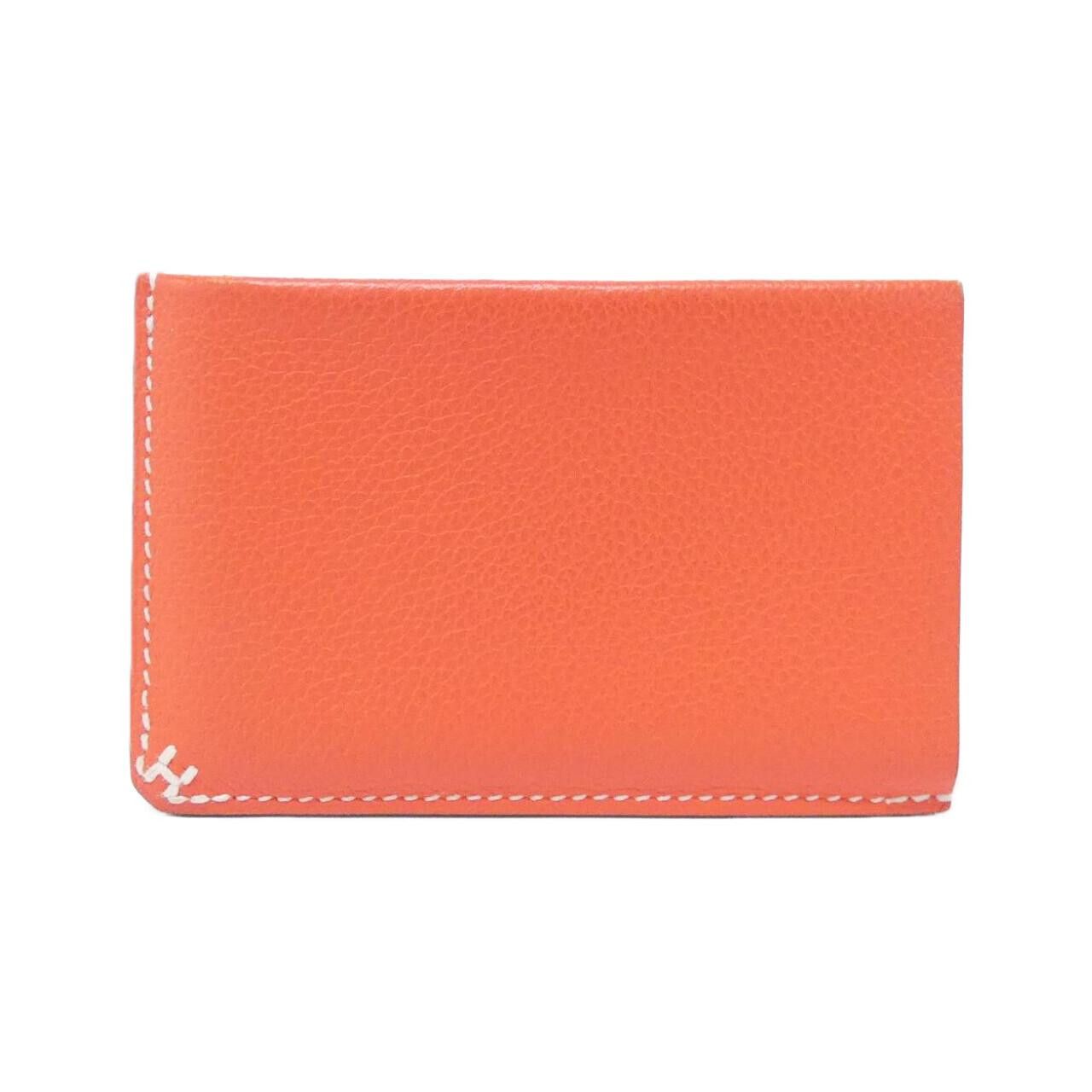 Hermes Hermès H Sellier Evercolor Card Case Leather Card Case DUTY FREE for USA