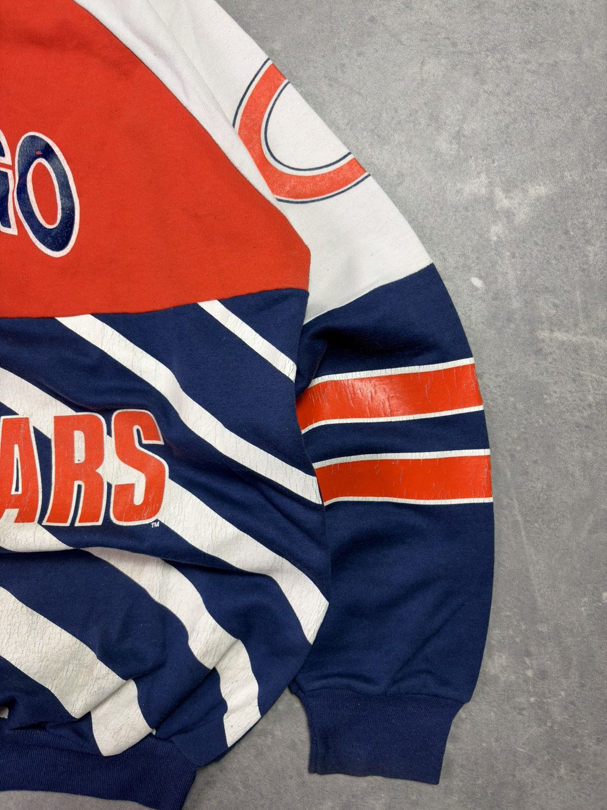 NFL 80/90s Garan Chicago Bears Printed Crewneck Sweatshirt XL Size US XL / EU 56 / 4 - 11 Thumbnail