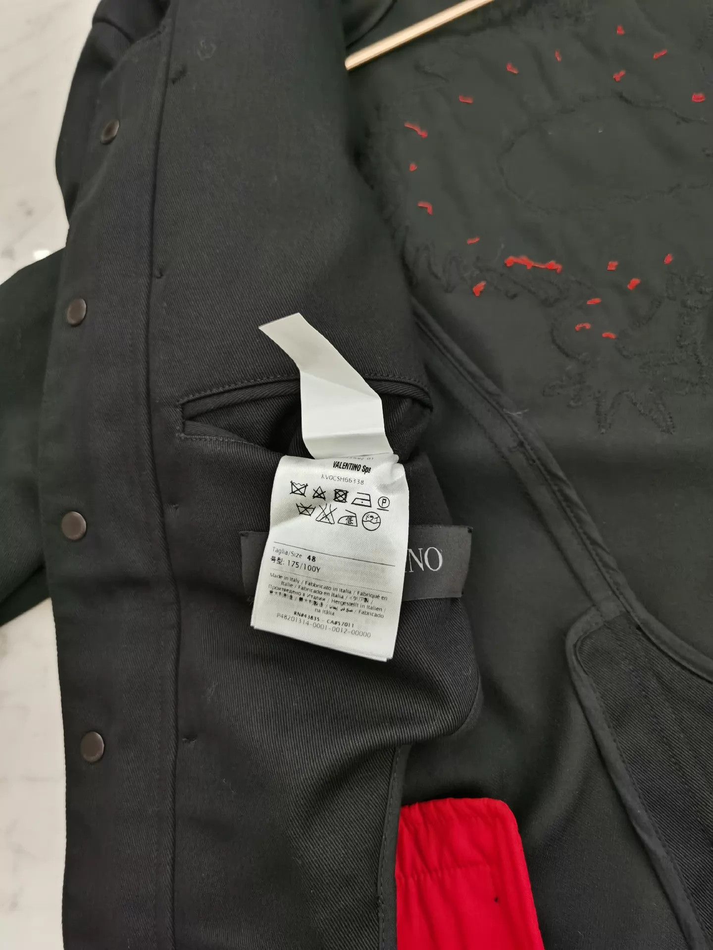 Valentino Valentino Year of the Dragon Gold 3D Embroidered Jacket 48 Size US M / EU 48-50 / 2 - 7 Thumbnail