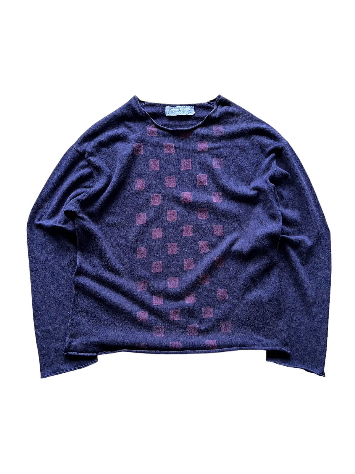 Comme des Garcons Homme CDG Homme AW2000 Unconstructed Knit Sweater Size US M / EU 48-50 / 2 - 1 Thumbnail