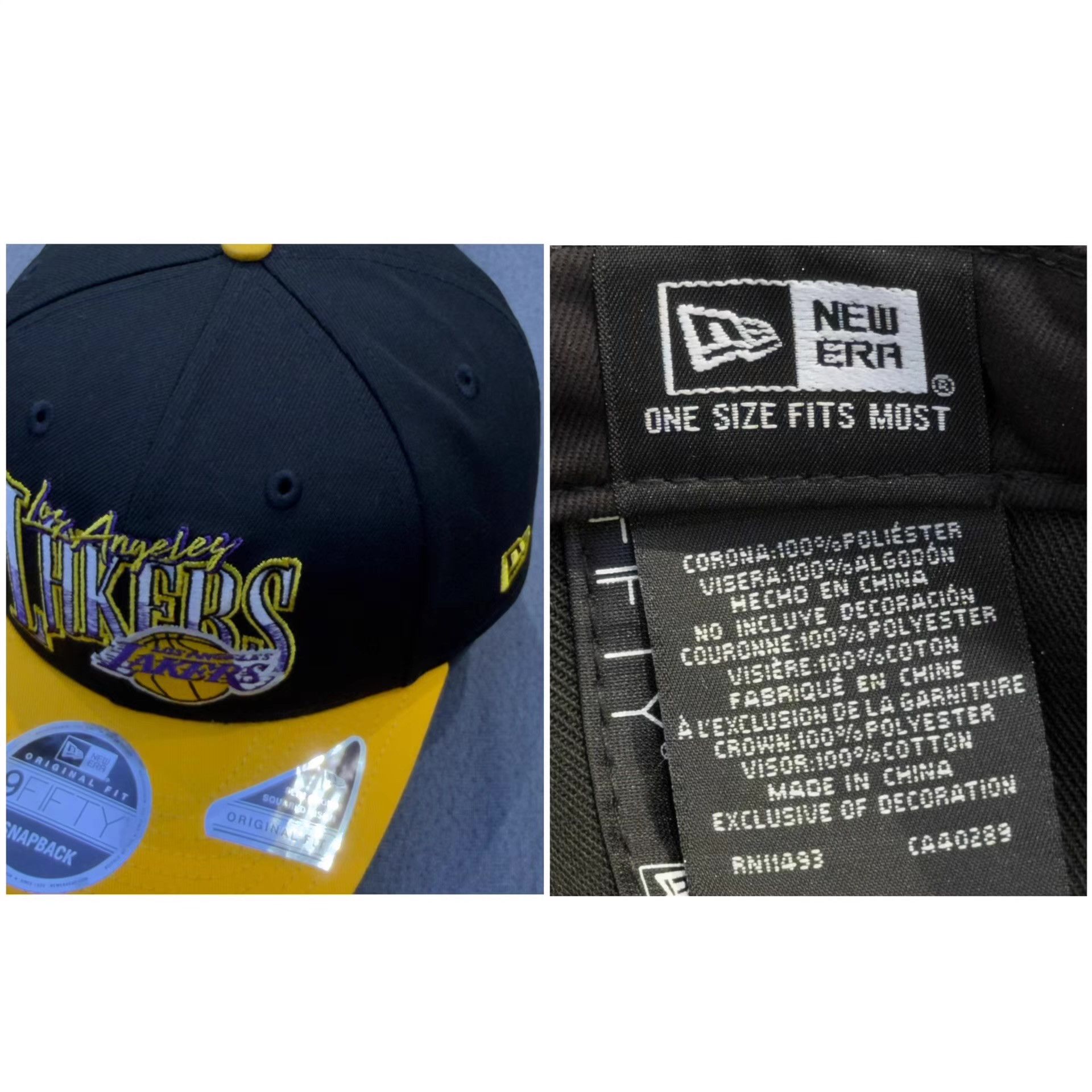 New Era New Era Flat Brim Cap Q5 Size ONE SIZE - 4 Thumbnail