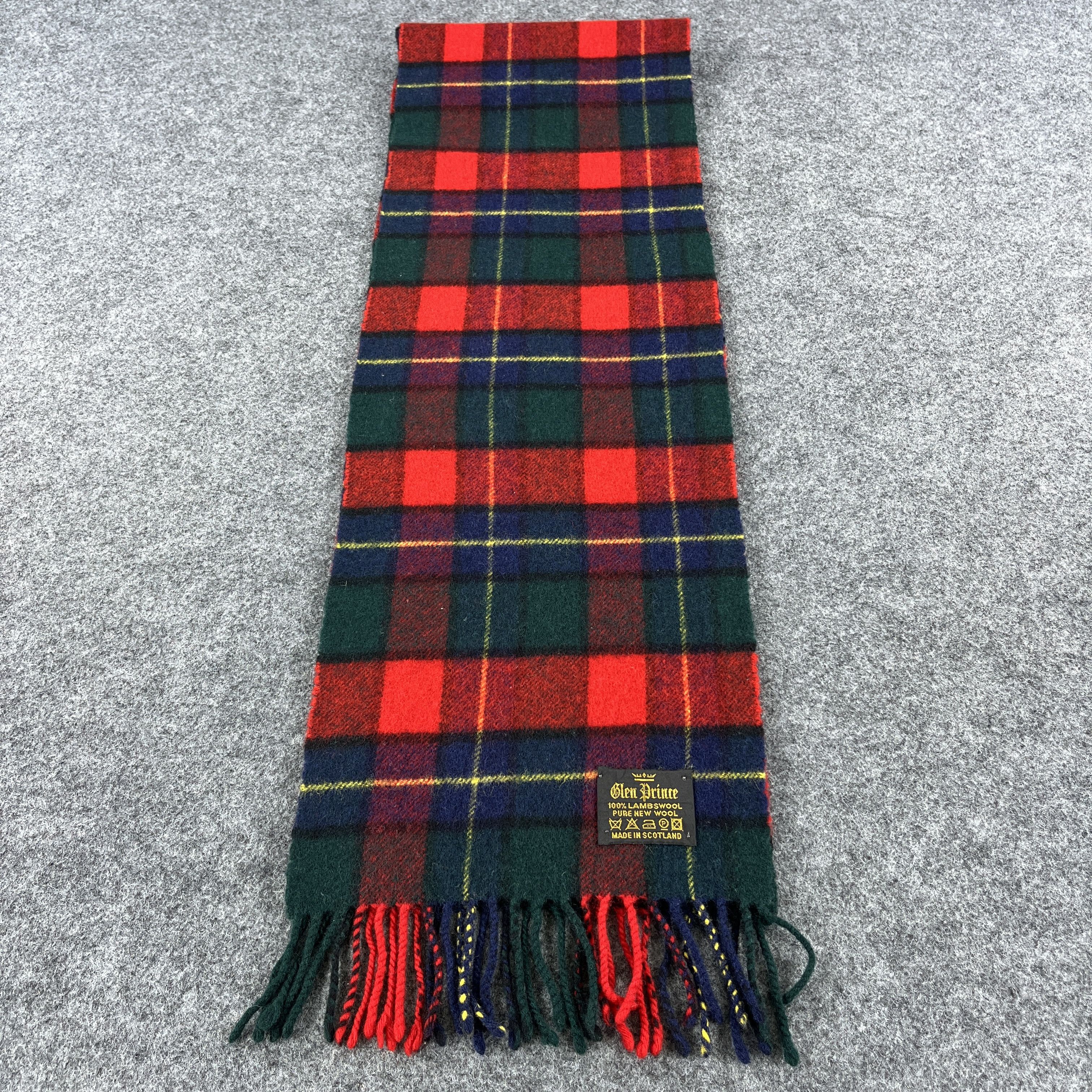 Vintage Glen Prince Scarf / Muffler / Neckwear T1448 Size ONE SIZE - 2 Thumbnail