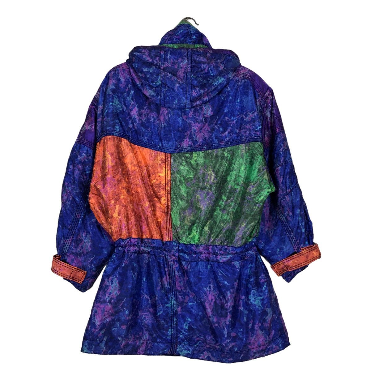 Japanese Brand Vintage Ski Jacket Goldwin Multi Colour Cargo Pocket Winter Size US S / EU 44-46 / 1 - 7 Thumbnail