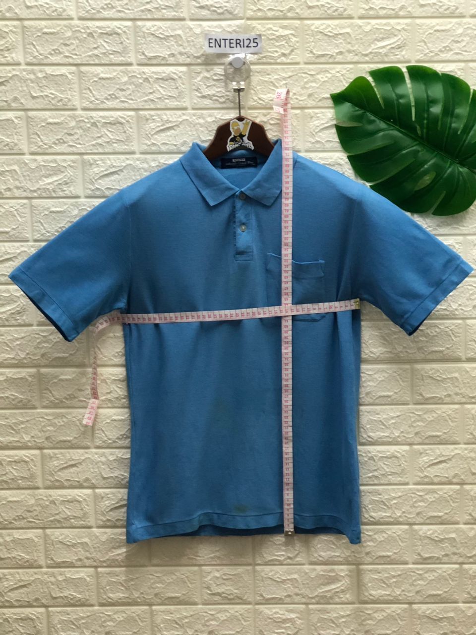 RENOWN Vintage renown vintage Blue Polo T-shirt Size US L / EU 52-54 / 3 - 8 Thumbnail