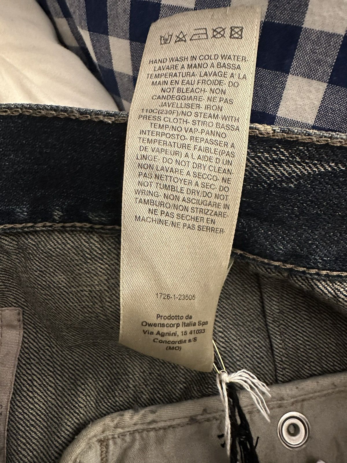 Rick Owens LUXOR Tailored Belas Acid Degrade Jeans, size 48 Size US 32 / EU 48 - 17 Thumbnail