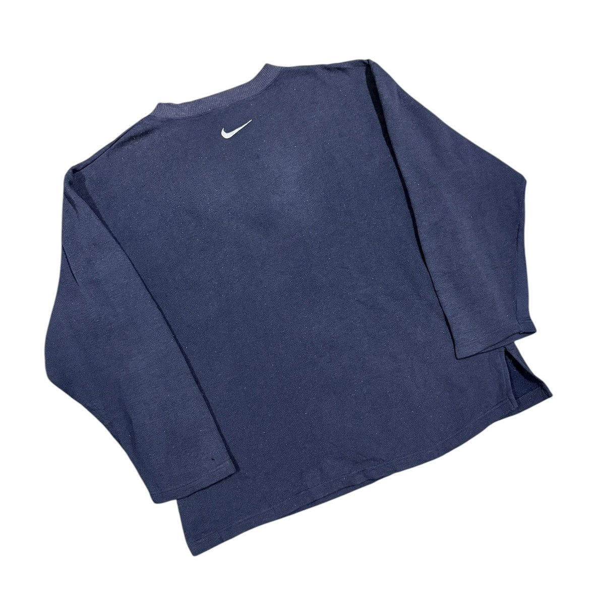 Nike Vtg🔥Y2k Sunfaded Nike Swoosh Eric Logo Longsleeve Size US L / EU 52-54 / 3 - 9 Thumbnail