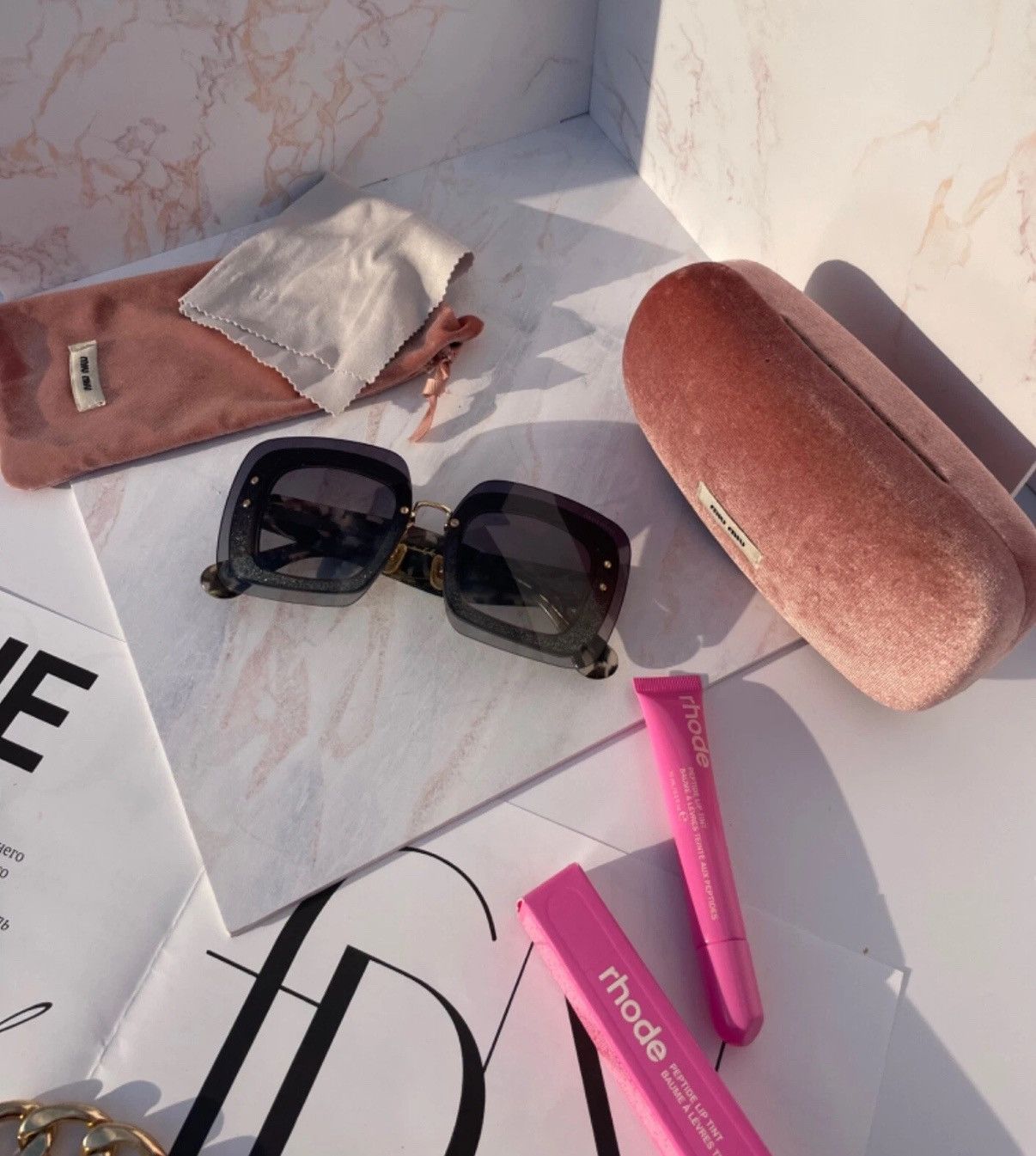 Miu Miu Miu miu sunglasses SMU01R Size ONE SIZE - 6 Thumbnail