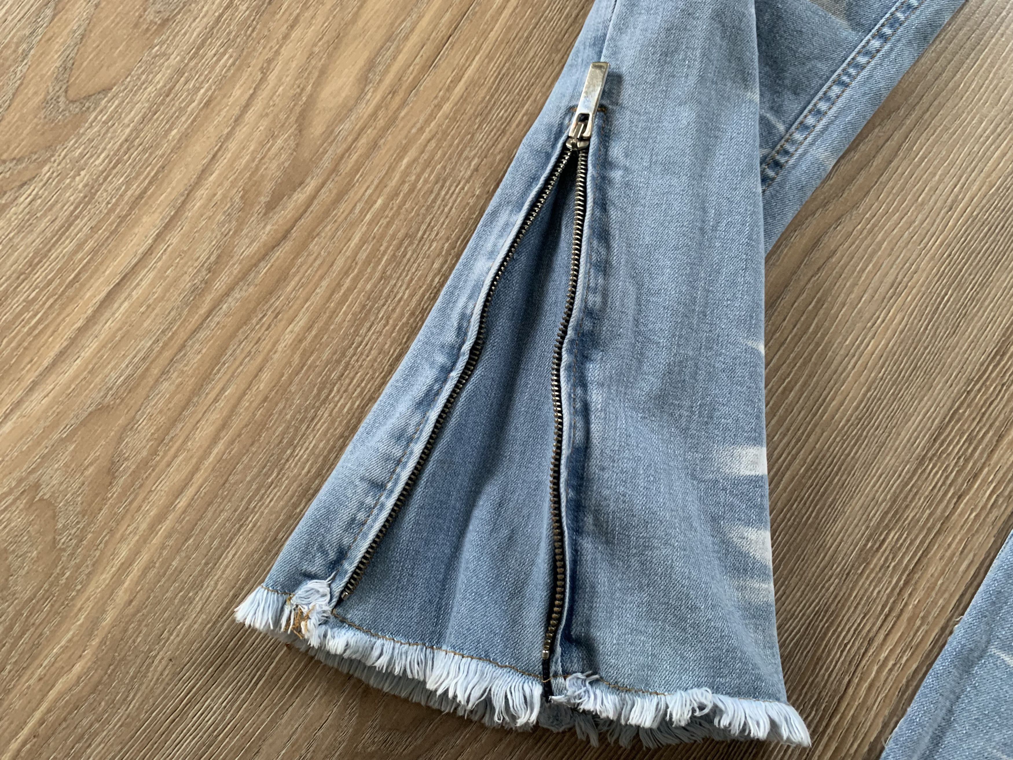Other Mens Pegador Bray Straight Light Blue Zip Jeans Size US 32 / EU 48 - 8 Thumbnail