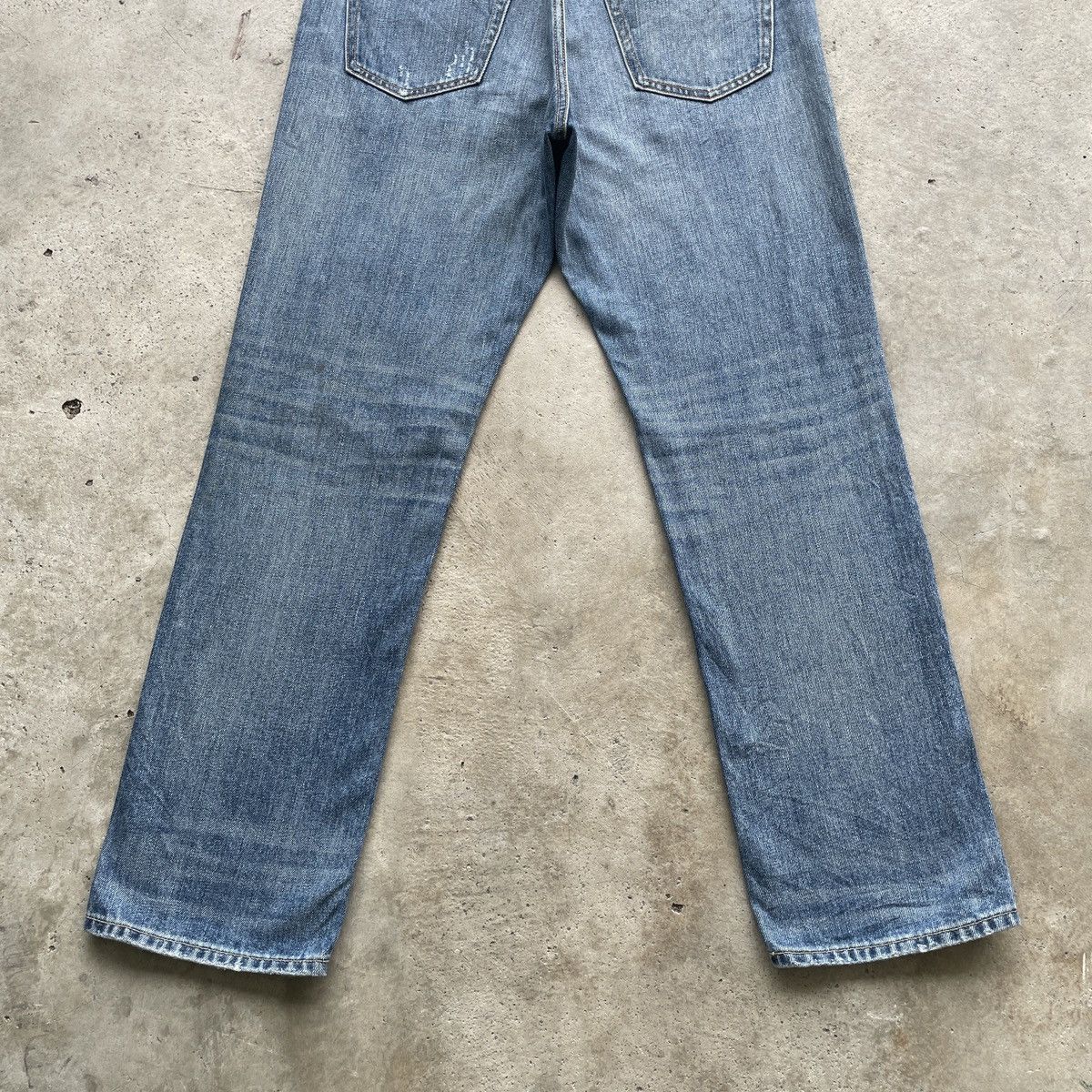 Japanese Brand W33x30 Vintage Japanese Brand Distressed Faded Jeans Pants Size US 33 - 9 Thumbnail