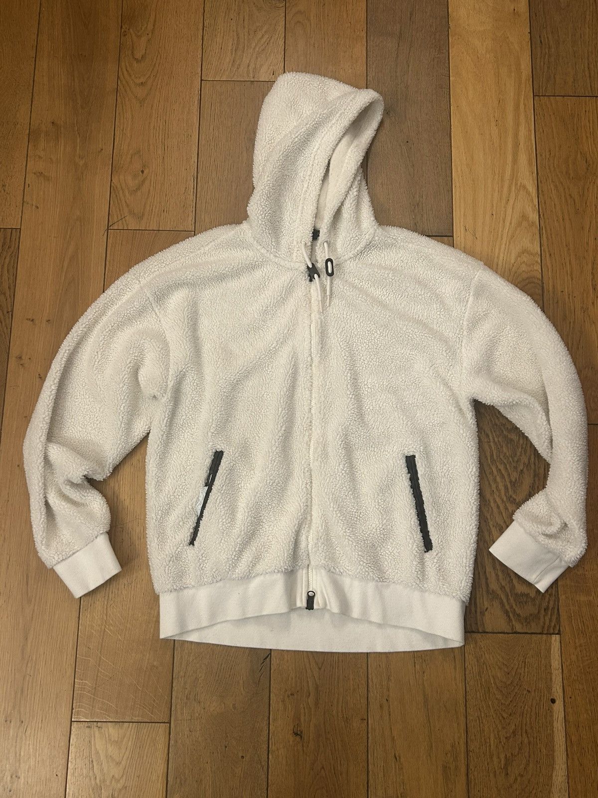 Nike Nike SB white Sherpa hoodie Size US L / EU 52-54 / 3 - 1 Thumbnail
