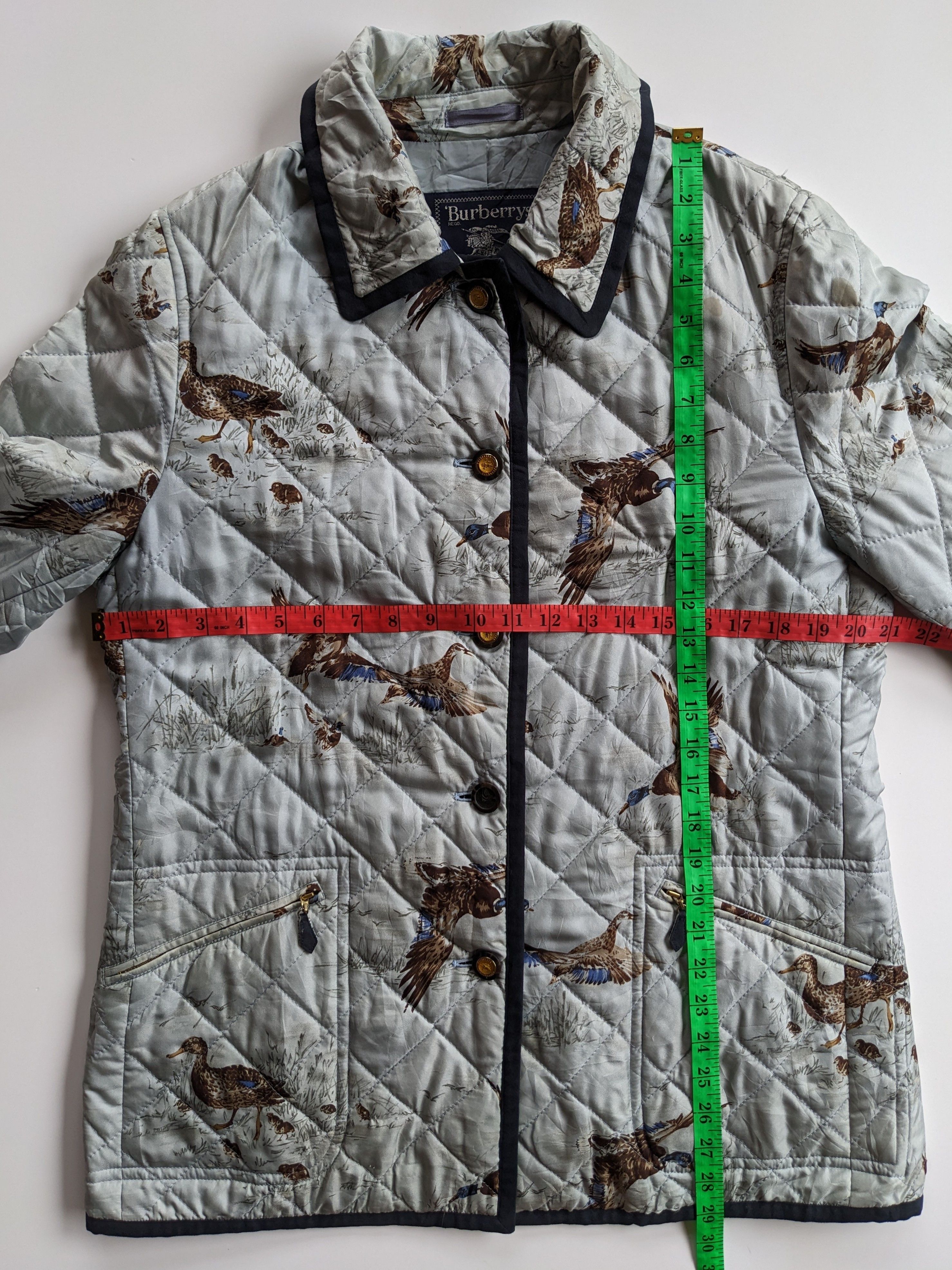 Burberry × Vintage Vintage Burberrys Prorsum quilted bird jacket Size US XXS / EU 40 - 11 Thumbnail