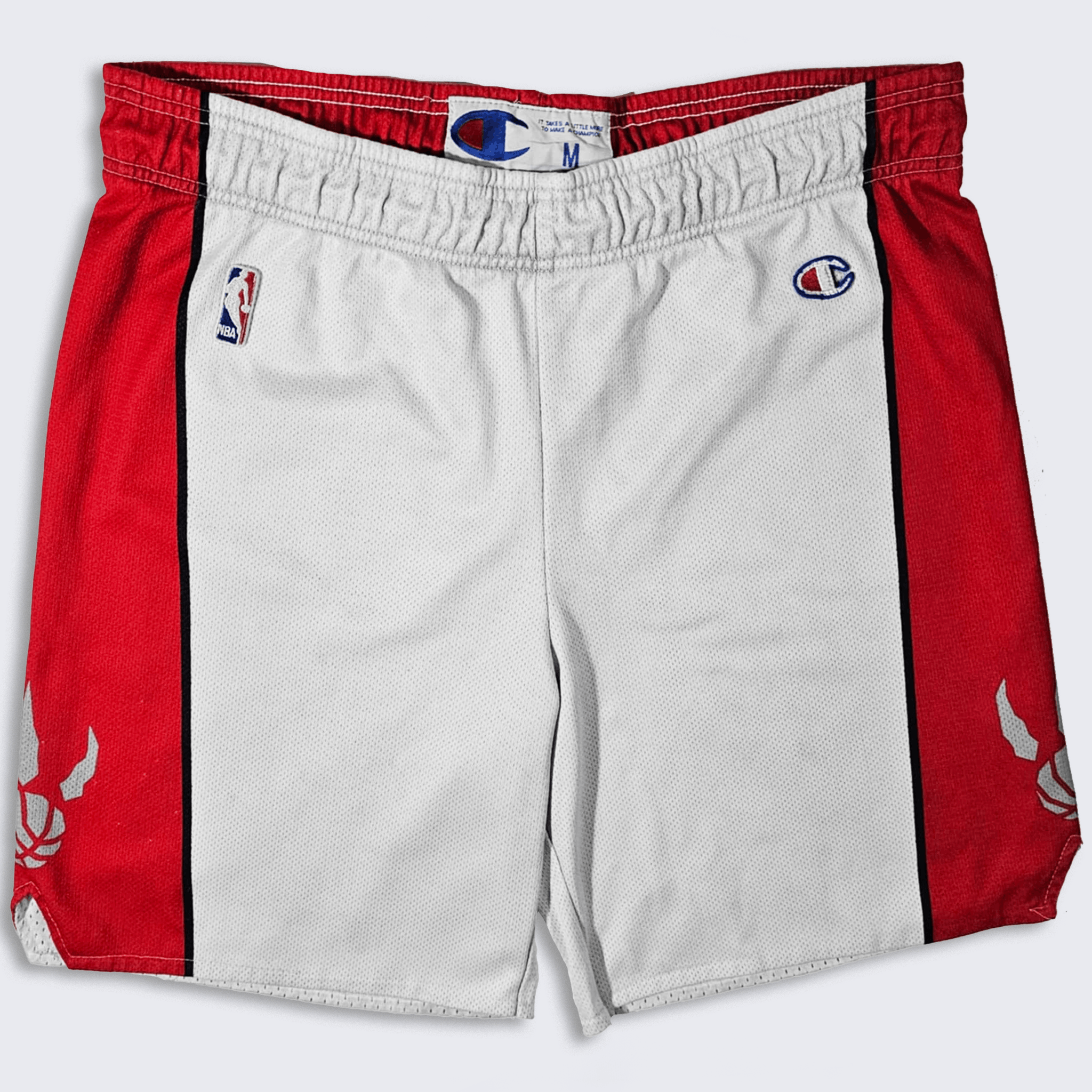 Champion × NBA × Vintage Toronto Raptors Vintage Y2K Champion Basketball Shorts Size US 32 / EU 48 - 1 Thumbnail