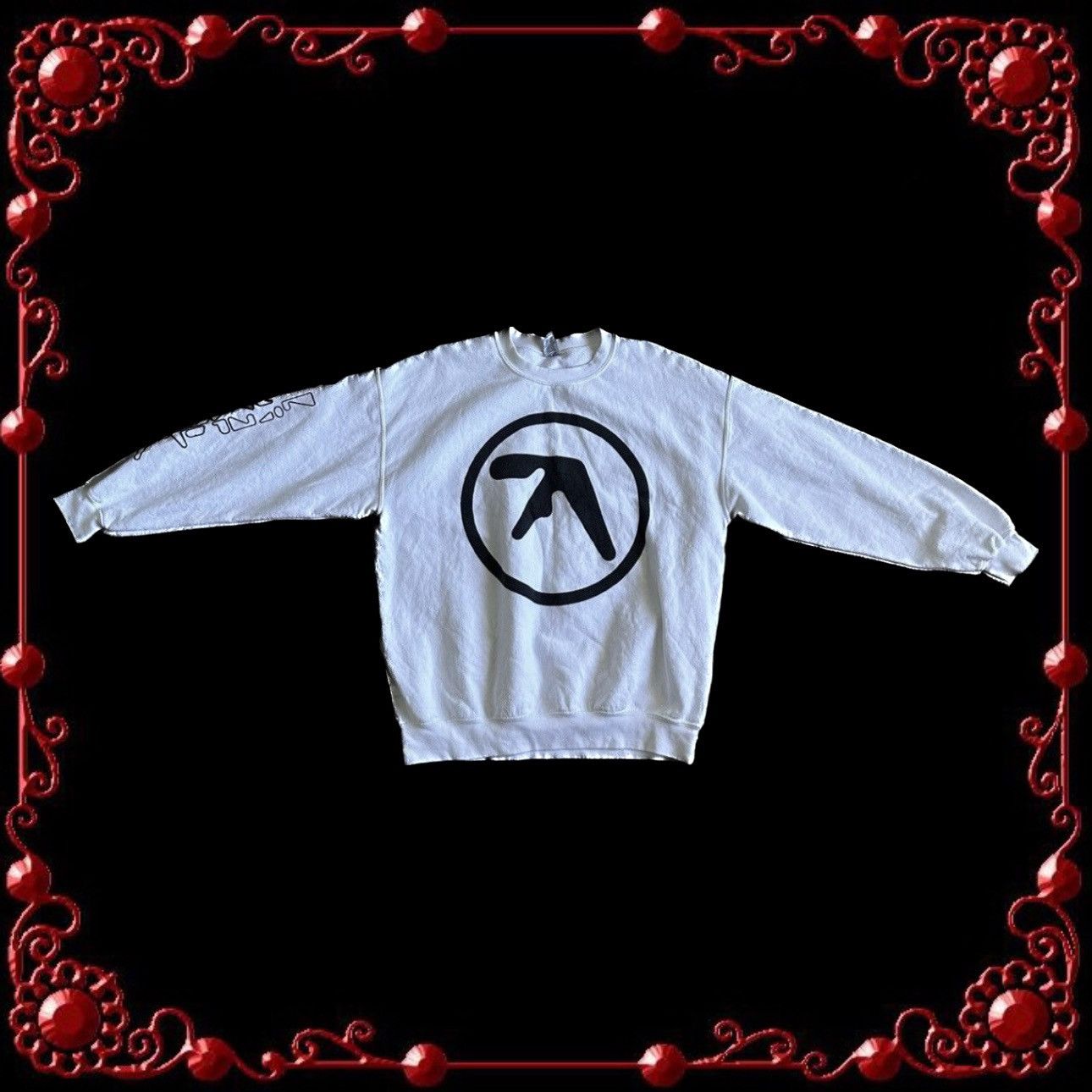 aphex twin logo longsleeve