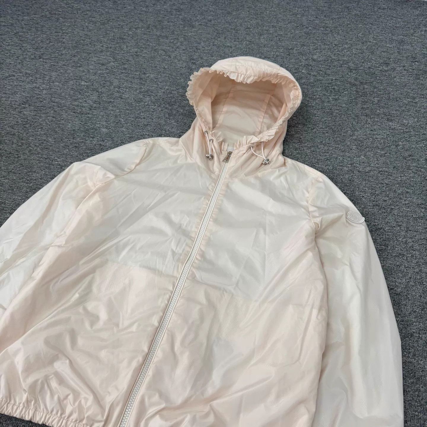 Moncler Moncler Light Pink Lightweight Windproof Shell Jacket 3 Size L / US 10 / IT 46 - 3 Thumbnail