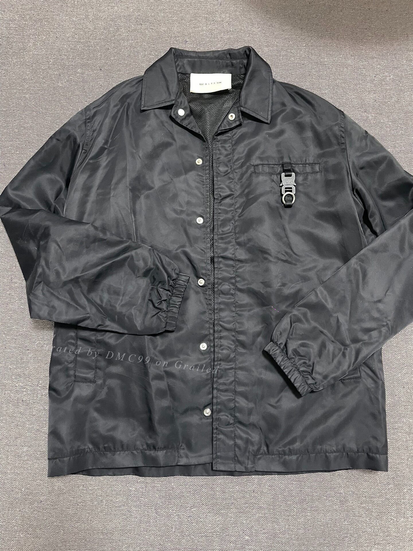 1017 ALYX 9SM 1017 ALYX 9SM Black Shirt Jacket Size US M / EU 48-50 / 2 - 1 Thumbnail