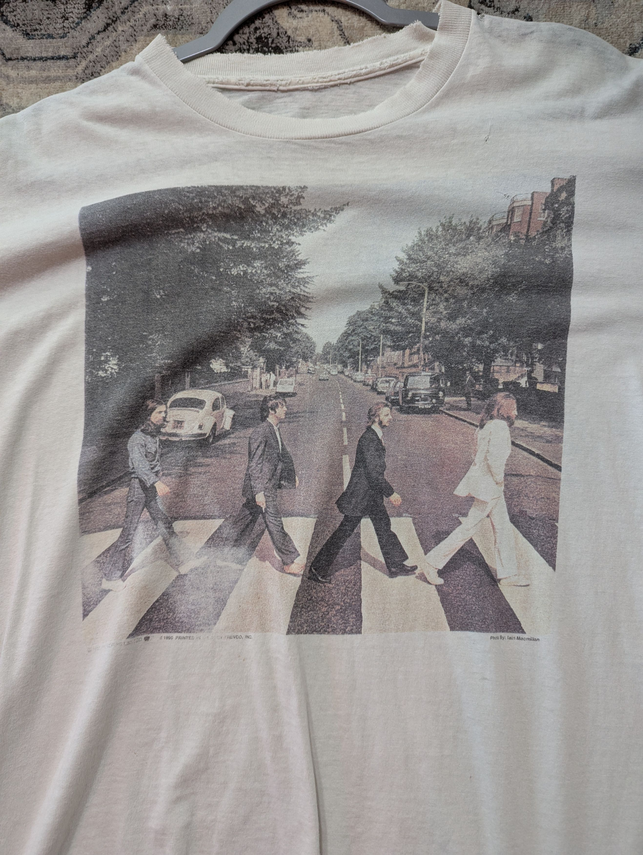 Vintage Vintage Beatles Abbey Road T Shirt Size US M / EU 48-50 / 2 - 2 Thumbnail