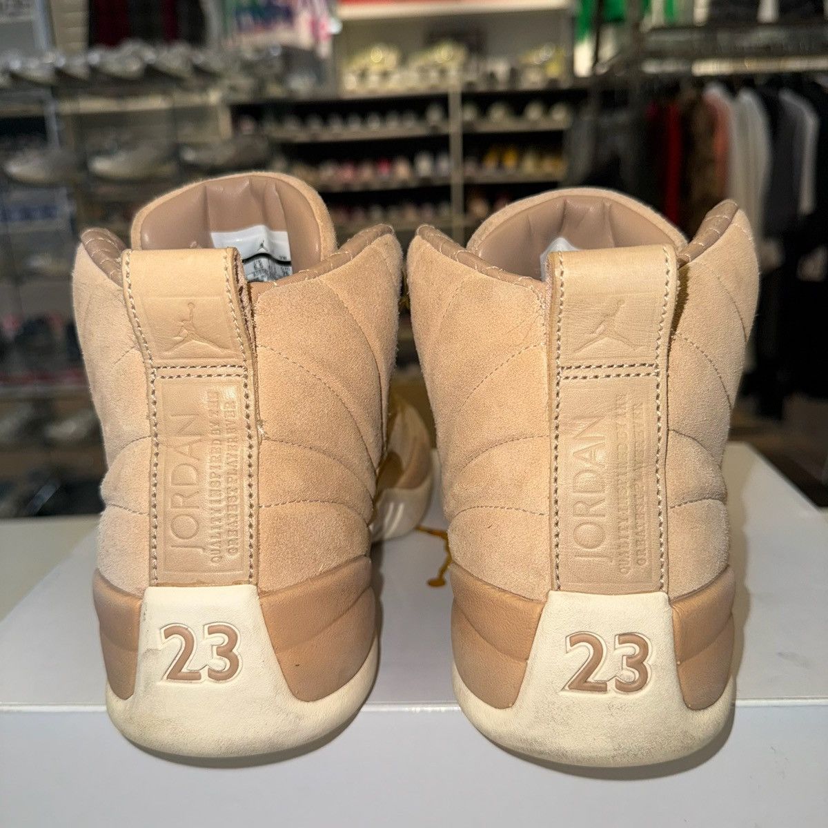 Jordan Brand Size 9W (7.5M) - Air Jordan 12 Retro Vachetta Tan W Size US 9 / IT 39 - 3 Thumbnail