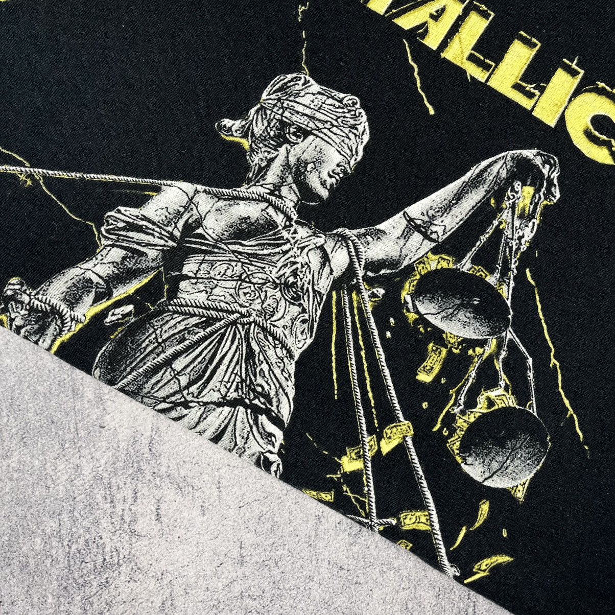 Band Tees Vintage Metallica And Justice for All album band tee 90’s Size US XXL / EU 58 / 5 - 5 Thumbnail