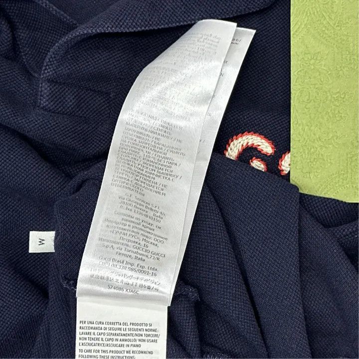 Gucci Gucci Gucci GG Logo Embroidered Color-Block Polo Shirt -25 Size US M / EU 48-50 / 2 - 3 Thumbnail