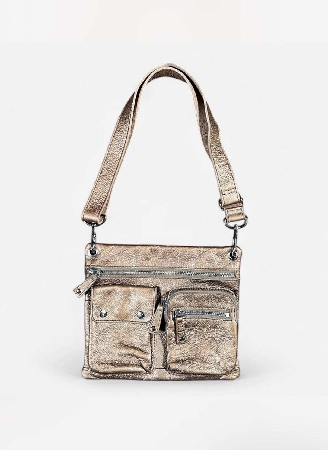 Fossil Vintage Fossil Metallic Gold Crossbody Bag Size ONE SIZE - 2 Thumbnail