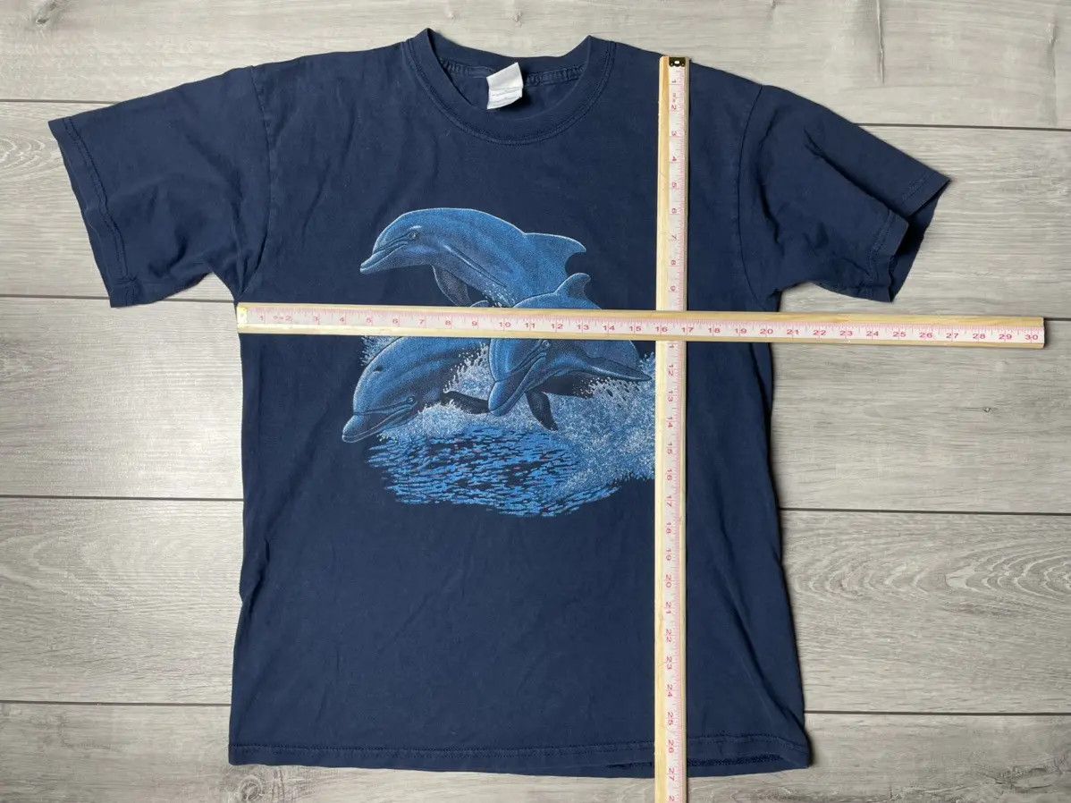 Band Tees Art dolphin T-shirt vintage band tee size Large Size US L / EU 52-54 / 3 - 5 Thumbnail