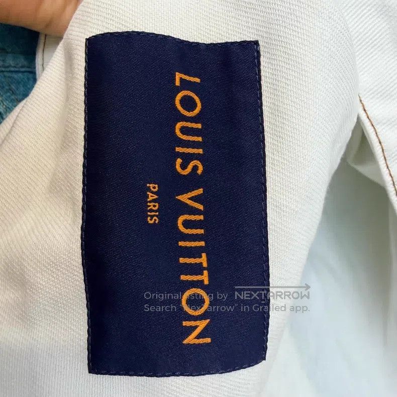 Louis Vuitton Louis Vuitton Classic splash-ink blue and white denim jack Size US M / EU 48-50 / 2 - 3 Thumbnail