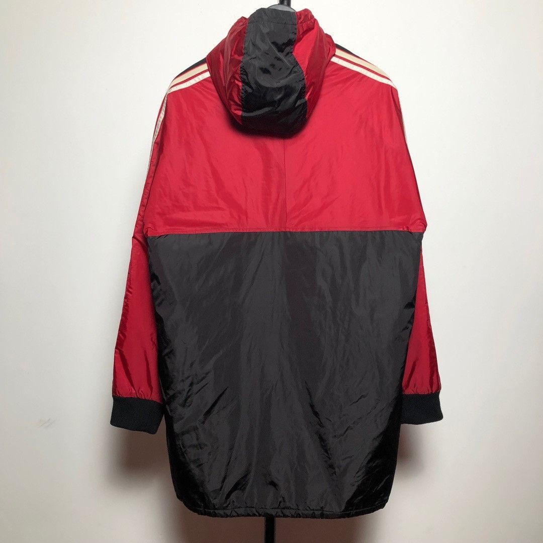 Gucci Gucci side webbing color-blocked hooded windbreaker jacket Size US M / EU 48-50 / 2 - 2 Thumbnail
