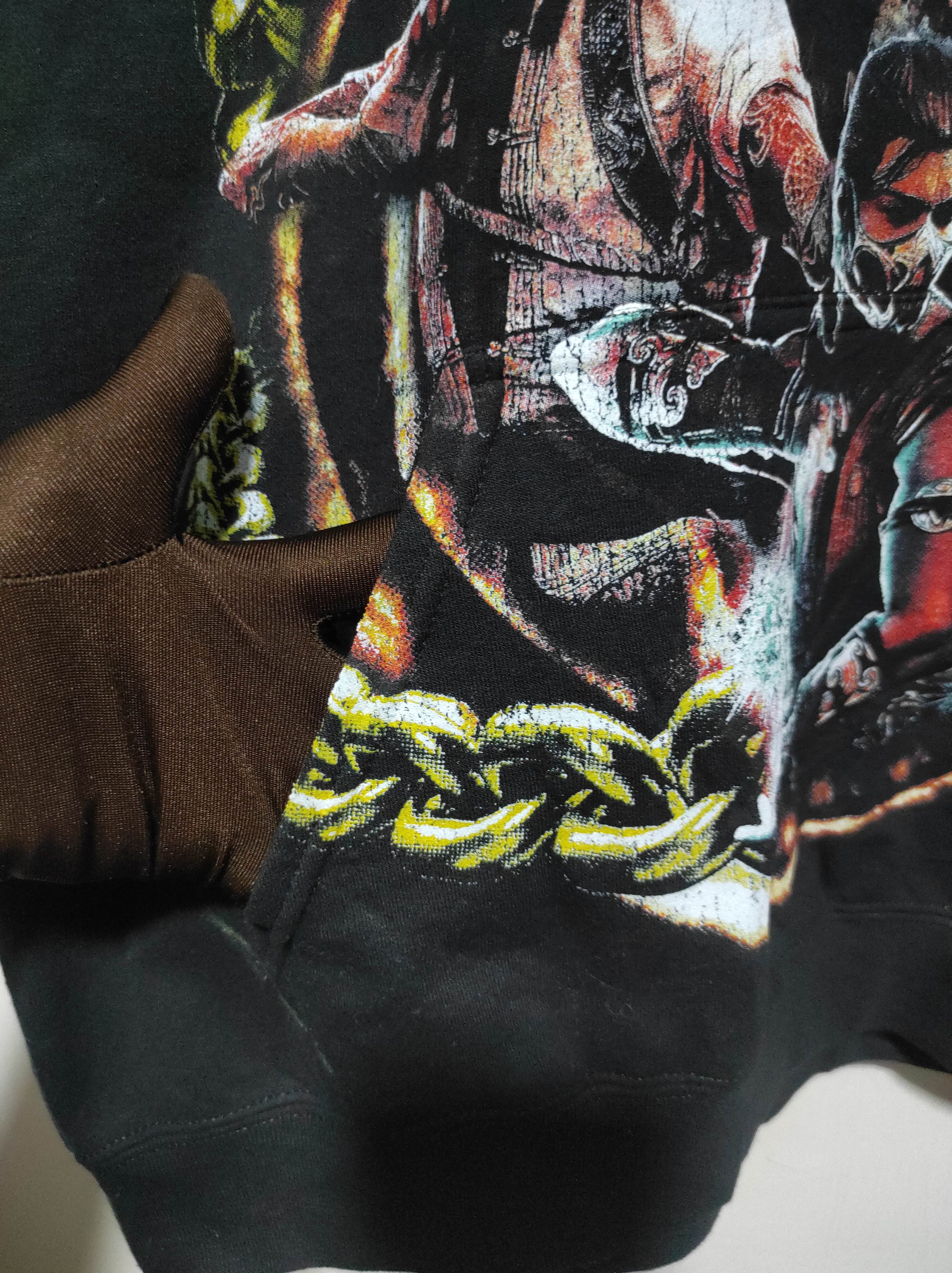 Anime Mortal Combat Goat Crew black fur hoodie lgb style Size US L / EU 52-54 / 3 - 6 Thumbnail