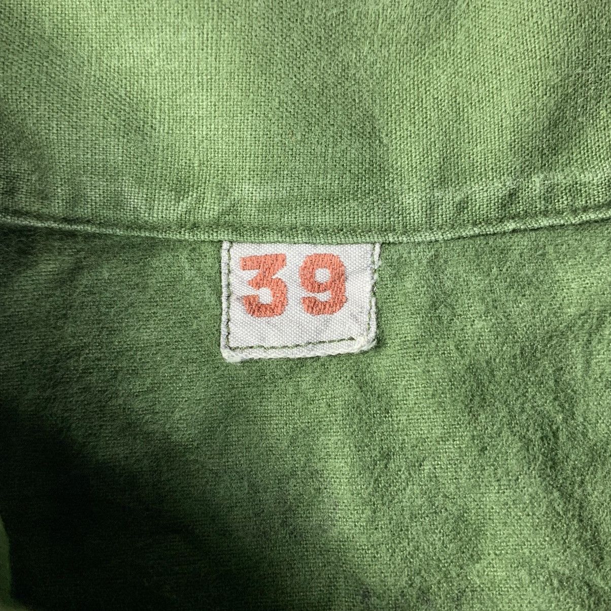 Vintage 60’s Swedish Military Smock Marked: 39 Size US L / EU 52-54 / 3 - 3 Thumbnail