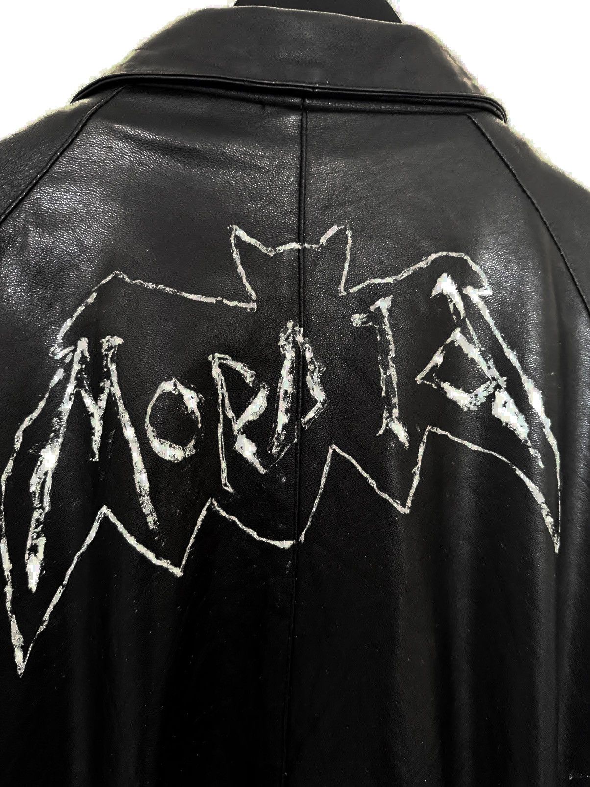 Vintage Darkthrone, Isengard & Morbid Leather Jacket Size US XL / EU 56 / 4 - 3 Thumbnail