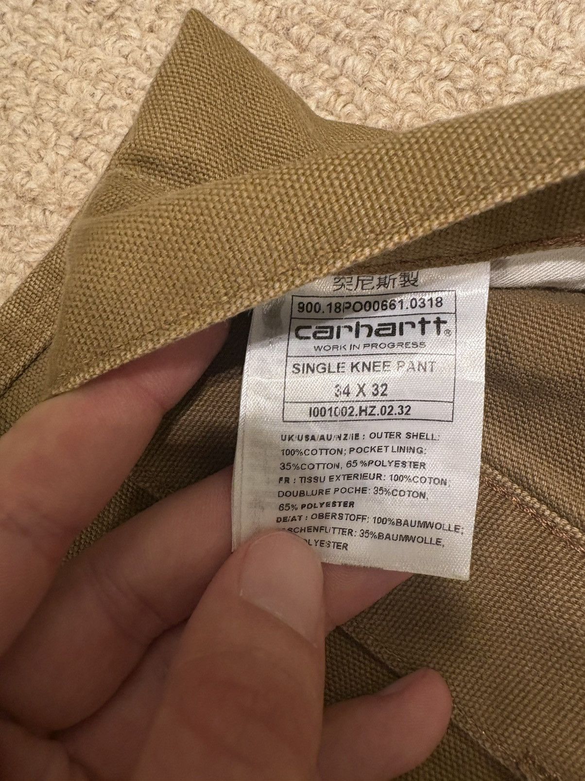 Carhartt Carhartt Single Knee Pant Size US 34 / EU 50 - 6 Thumbnail