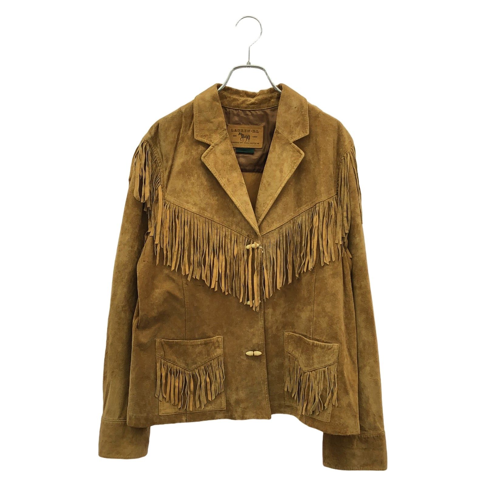 Ralph Lauren Ralph Lauren Jacket Suede Brown Size ONE SIZE - 1 Thumbnail