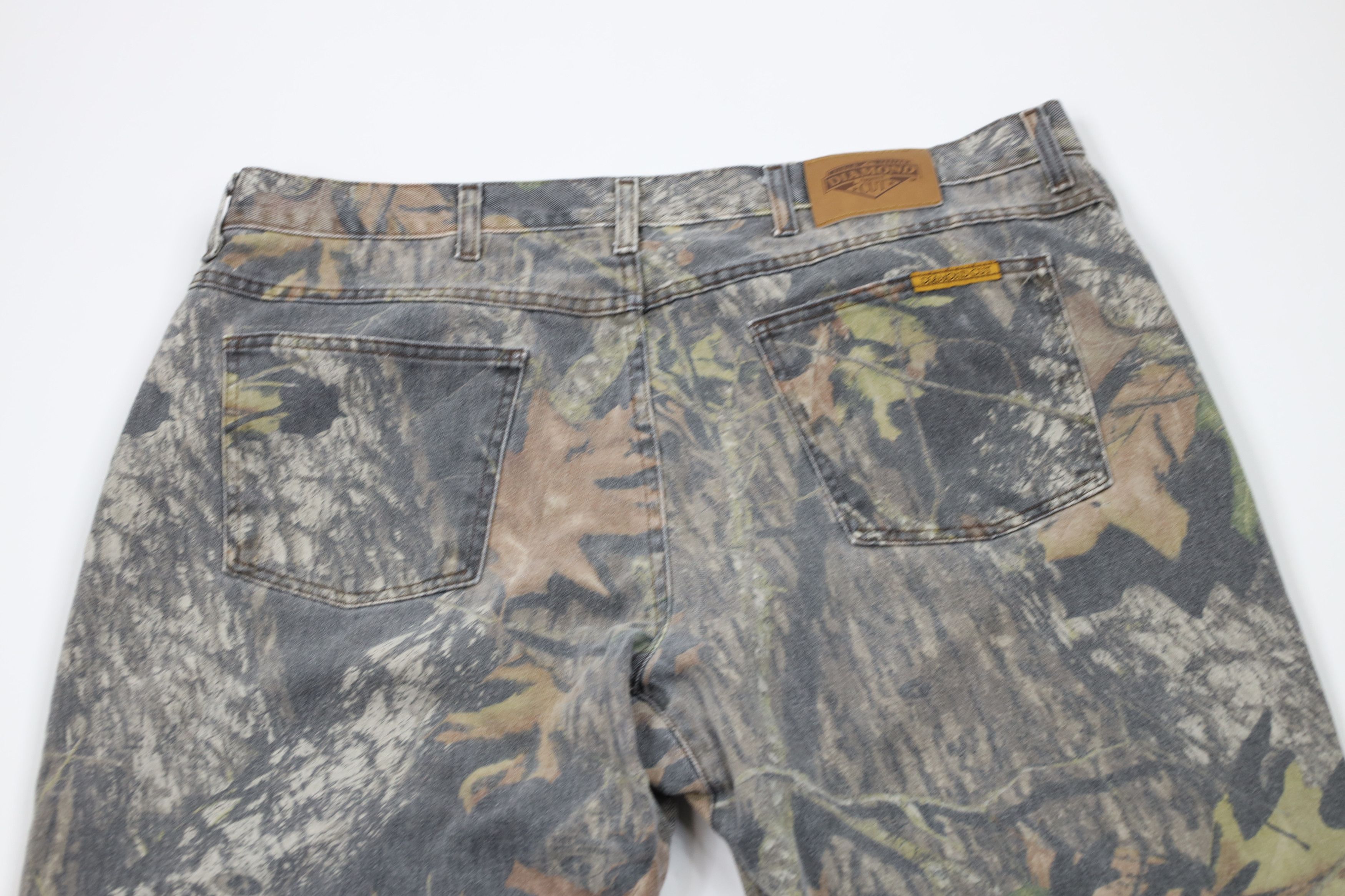 Vintage Vintage 90s Streetwear Camouflage Wide Leg Denim Jeans Size US 42 / EU 58 - 10 Thumbnail