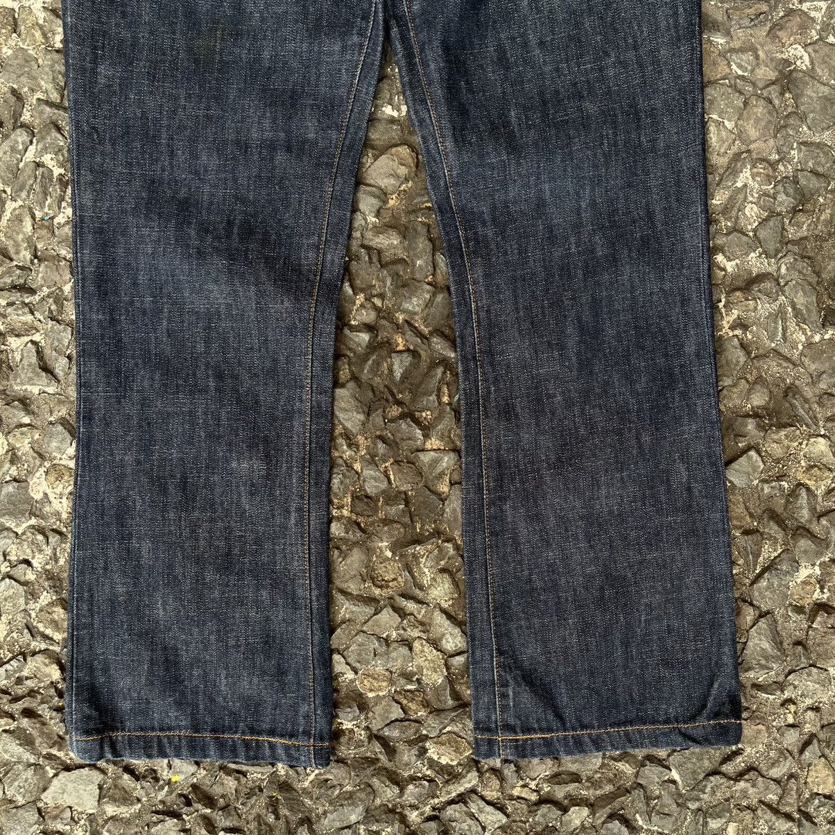Miu Miu Miu Miu Fall/Winter 2001 Denim Fiammato Jeans Size 29" - 6 Thumbnail