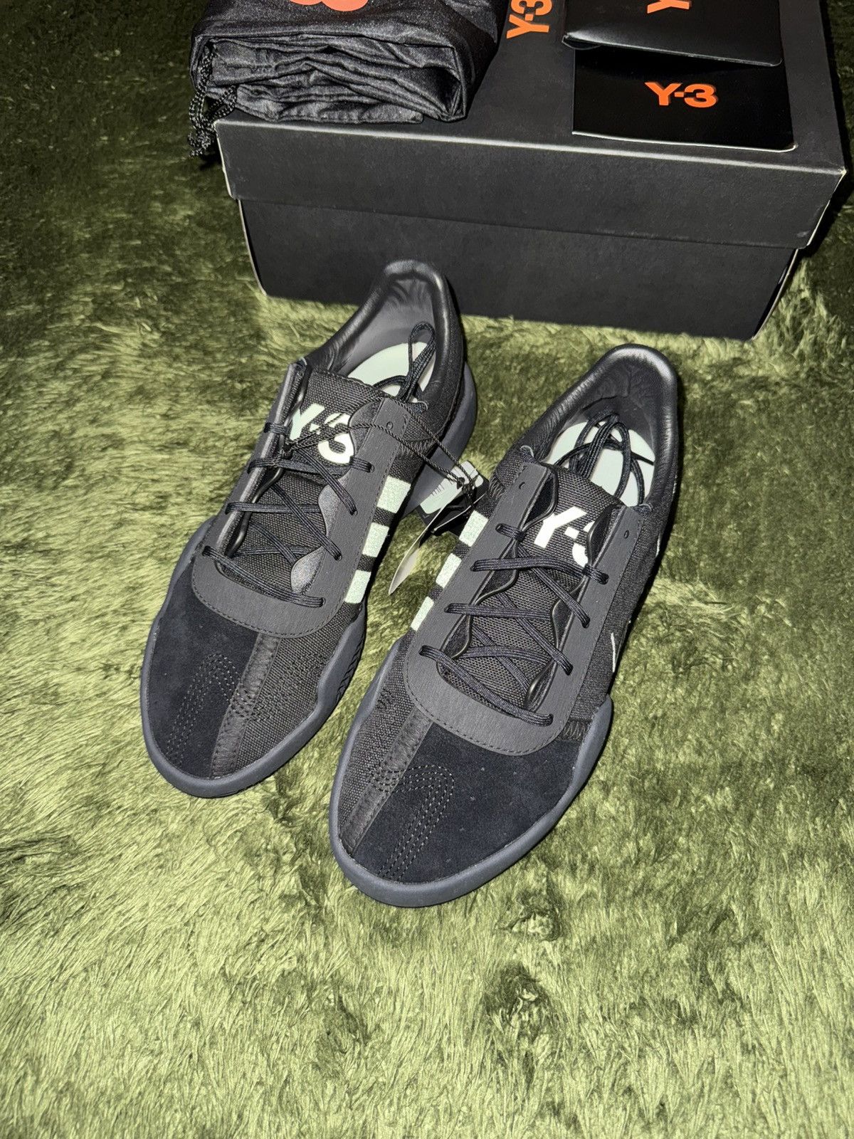 Y-3 [US 6] Y-3 Yohji Yamamoto YUNU Embroidered Logo Split-Toe Size US 6 / IT 36 - 2 Thumbnail
