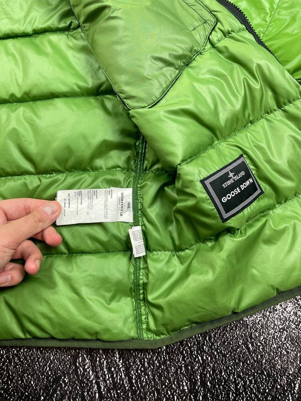 Massimo Osti 90s Vintage Stone Island Down Jacket Nylon Very Rare Size US XL / EU 56 / 4 - 7 Thumbnail