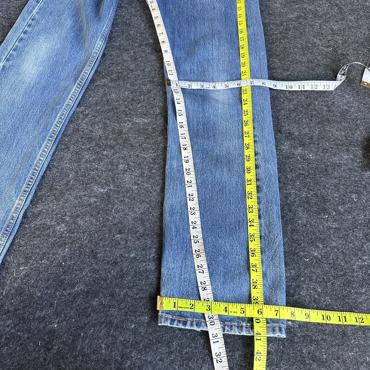Levi's Y2k Levis 505 Blue Washed Vintage Denim 30x31 D576 Size US 30 / EU 46 - 10 Thumbnail